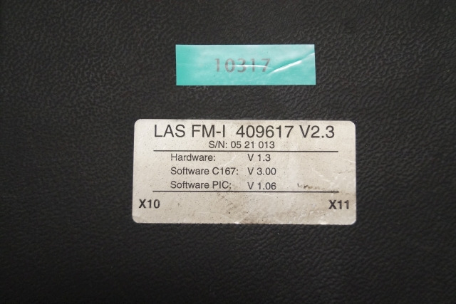 OM Pimespo 409617 | LAS FM-I V2.3 Sw. C167 V3.00 Sw PIC V1.06 LAS for XR14AC yea - ECU 자재 취급 장비 용 : 사진 2 OM Pimespo 409617 | LAS FM-I V2.3 Sw. C167 V3.00 Sw PIC V1.06 LAS for XR14AC yea - ECU 자재 취급 장비 용 : 사진 2