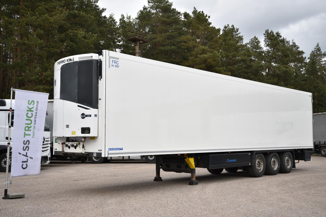 Krone SDR Double Deck Cool Liner FP60 ThermoKing SLXi 300 Lifting Axle - 냉동 세미 트레일러 : 사진 1 Krone SDR Double Deck Cool Liner FP60 ThermoKing SLXi 300 Lifting Axle - 냉동 세미 트레일러 : 사진 1