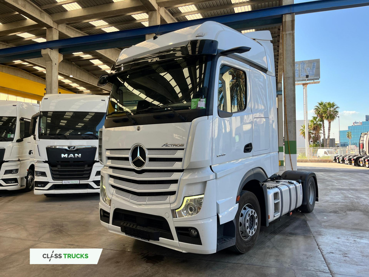 Mercedes-Benz Actros 5 1845 BigSpace - 트랙터 유닛 : 사진 1 Mercedes-Benz Actros 5 1845 BigSpace - 트랙터 유닛 : 사진 1