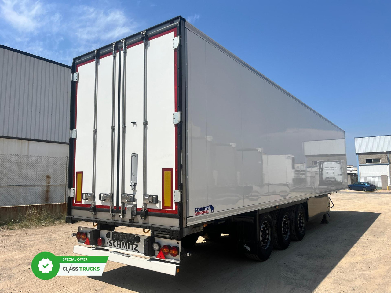 Schmitz Cargobull SKO Double Deck FP 45 Carrier Vector 1550 h2.7m - 냉동 세미 트레일러 : 사진 3 Schmitz Cargobull SKO Double Deck FP 45 Carrier Vector 1550 h2.7m - 냉동 세미 트레일러 : 사진 3