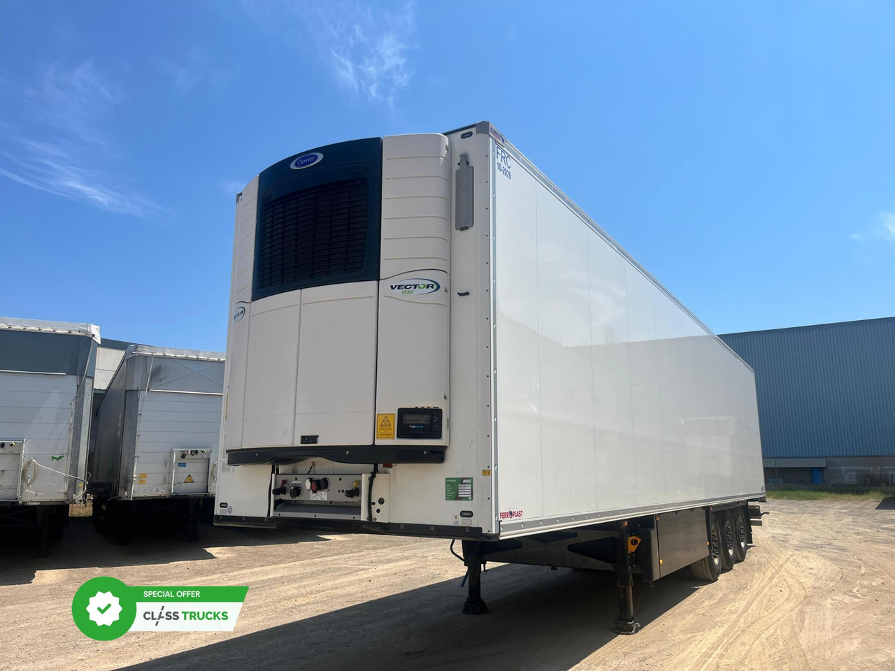 Schmitz Cargobull SKO Double Deck FP 45 Carrier Vector 1550 h2.7m - 냉동 세미 트레일러 : 사진 1 Schmitz Cargobull SKO Double Deck FP 45 Carrier Vector 1550 h2.7m - 냉동 세미 트레일러 : 사진 1