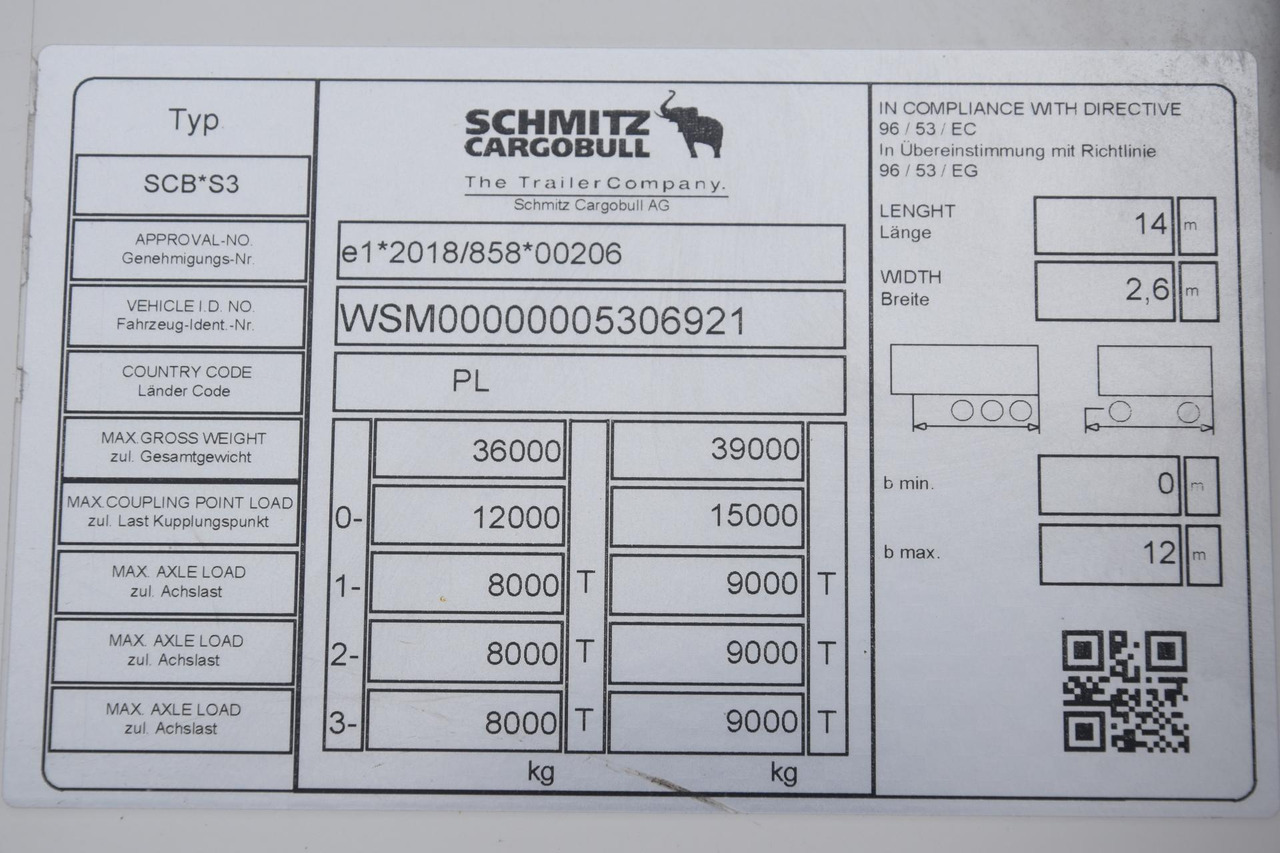 냉동 세미 트레일러 Schmitz Cargobull SKO FP 45 ThermoKing SLXi 300 : 사진 16