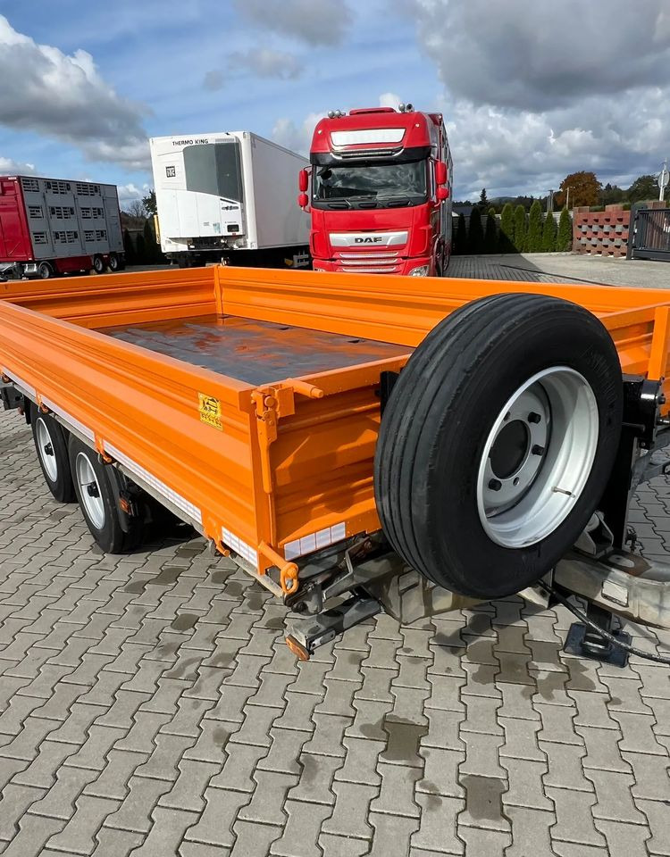 Humbaur Tandem | Wywrotka trójstronna | 9 990 kg DMC | 2013 | Zawieszenie resor | - 덤프 세미 트레일러 : 사진 2 Humbaur Tandem | Wywrotka trójstronna | 9 990 kg DMC | 2013 | Zawieszenie resor | - 덤프 세미 트레일러 : 사진 2