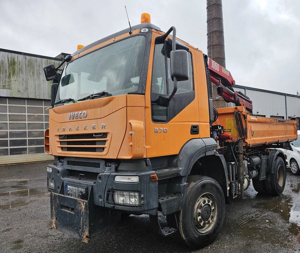 Iveco 18.270 4x4 | 146.000 km ORYGINAŁ | MEILLER + HDS PALFINGER + KRAN ALLRAD |EURO 4/ OKAZJA! - 덤프트럭 : 사진 1 Iveco 18.270 4x4 | 146.000 km ORYGINAŁ | MEILLER + HDS PALFINGER + KRAN ALLRAD |EURO 4/ OKAZJA! - 덤프트럭 : 사진 1