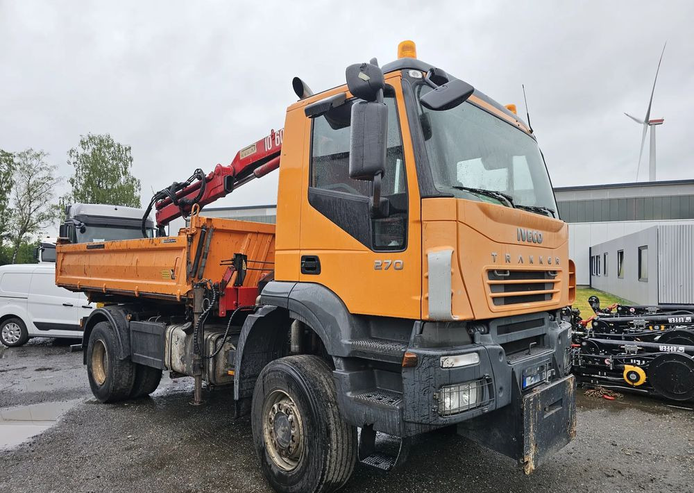 Iveco 18.270 4x4 | 146.000 km ORYGINAŁ | MEILLER + HDS PALFINGER + KRAN ALLRAD |EURO 4/ OKAZJA! - 덤프트럭 : 사진 2 Iveco 18.270 4x4 | 146.000 km ORYGINAŁ | MEILLER + HDS PALFINGER + KRAN ALLRAD |EURO 4/ OKAZJA! - 덤프트럭 : 사진 2