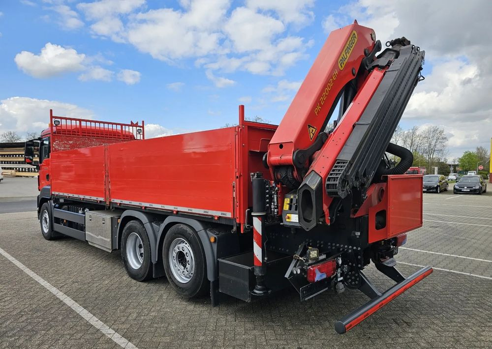 MAN MAN TGS 26.430 | Skrzynia + HDS Palfinger PK 22002 |6-krotne hydrauliczne przedłużenia | PILOT | Pneumatyka | - 드롭사이드/ 플랫베드 트럭, 크레인 트럭 : 사진 5 MAN MAN TGS 26.430 | Skrzynia + HDS Palfinger PK 22002 |6-krotne hydrauliczne przedłużenia | PILOT | Pneumatyka | - 드롭사이드/ 플랫베드 트럭, 크레인 트럭 : 사진 5