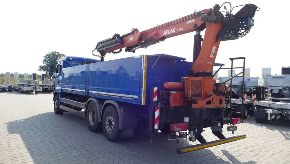 MAN TGS 26.460 – Platforma z żurawiem HDS tylnym do materiałów budowlanych / Retarder / 6x2 / Klima / Euro 6 - 크레인 트럭, 드롭사이드/ 플랫베드 트럭 : 사진 3 MAN TGS 26.460 – Platforma z żurawiem HDS tylnym do materiałów budowlanych / Retarder / 6x2 / Klima / Euro 6 - 크레인 트럭, 드롭사이드/ 플랫베드 트럭 : 사진 3