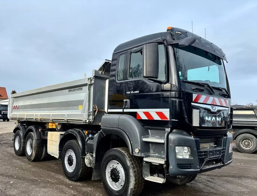 MAN TGS 35.460 / 8x6 – Meiller Trójstronna wywrotka / Euro 6c / Kamera / - 덤프트럭 : 사진 2 MAN TGS 35.460 / 8x6 – Meiller Trójstronna wywrotka / Euro 6c / Kamera / - 덤프트럭 : 사진 2