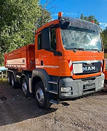 MAN TGS 35.480 | Trójstronna wywrotka | 8X4 | Bordmatik | Meiller | - 덤프트럭 : 사진 4 MAN TGS 35.480 | Trójstronna wywrotka | 8X4 | Bordmatik | Meiller | - 덤프트럭 : 사진 4