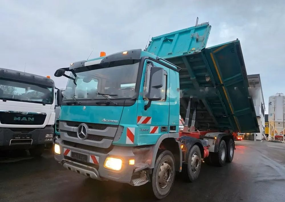 Mercedes-Benz Actros 3544 / 4144 •EPS •Wywrotka trójstronna • 8x4 • Meiller BORDMATIK • Euro5 • - 덤프트럭 : 사진 2 Mercedes-Benz Actros 3544 / 4144 •EPS •Wywrotka trójstronna • 8x4 • Meiller BORDMATIK • Euro5 • - 덤프트럭 : 사진 2