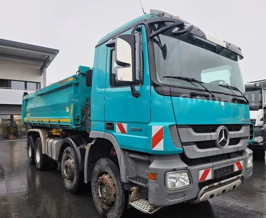 Mercedes-Benz Actros 3544 / 4144 •EPS •Wywrotka trójstronna • 8x4 • Meiller BORDMATIK • Euro5 • - 덤프트럭 : 사진 4 Mercedes-Benz Actros 3544 / 4144 •EPS •Wywrotka trójstronna • 8x4 • Meiller BORDMATIK • Euro5 • - 덤프트럭 : 사진 4