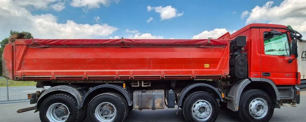 Mercedes-Benz Mercedes-Benz ACTROS 4141 Wywrotka 8x4 | Euro 5 | 408 KM | 337 798 km | 2010 - 덤프트럭 : 사진 4 Mercedes-Benz Mercedes-Benz ACTROS 4141 Wywrotka 8x4 | Euro 5 | 408 KM | 337 798 km | 2010 - 덤프트럭 : 사진 4