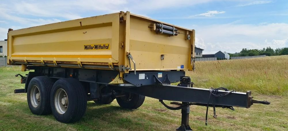 Miller Przyczepa Tandem R180 | Kipper Wywrotka trójstronna | Bordmatik- Manual | Zawieszenie pneumatyczne | Oś podnoszona|Stan idealny | - 덤프 트레일러 : 사진 1 Miller Przyczepa Tandem R180 | Kipper Wywrotka trójstronna | Bordmatik- Manual | Zawieszenie pneumatyczne | Oś podnoszona|Stan idealny | - 덤프 트레일러 : 사진 1
