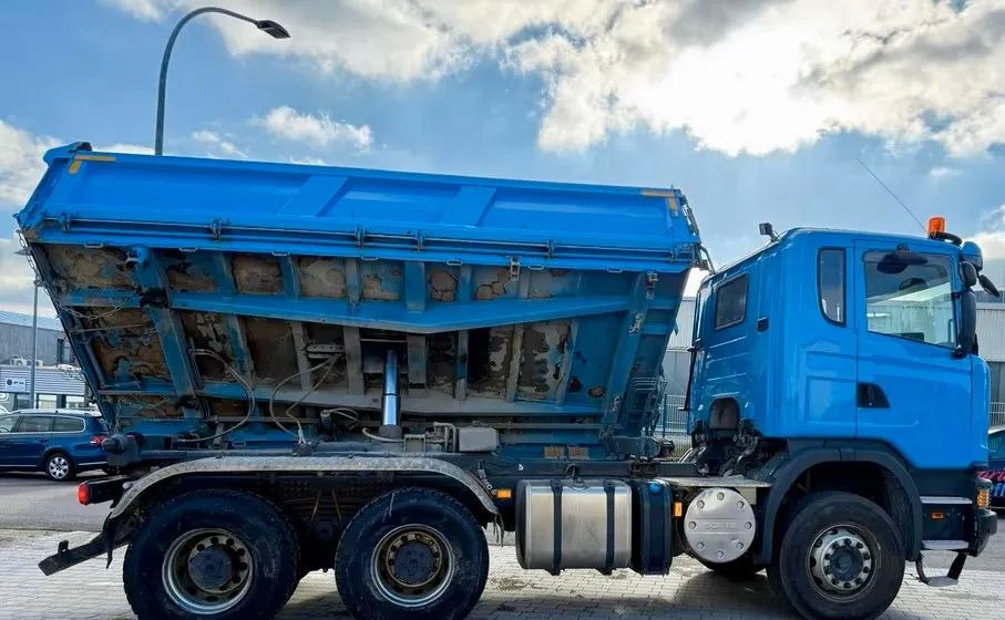 덤프트럭 Scania G 480 6x4 |Wywrotka trójstronna Dautel | Bordmatik | Euro 5 | Retarder | Klima | Napęd na tylną oś : 사진 11