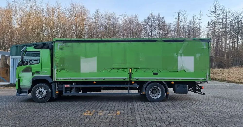 Volvo FM 420 – zabudowa + plandeka / Automatyczna skrzynia / Euro 6 / Zawieszenie pneumatyczne/ 4x2/ - 커튼사이더 트럭 : 사진 4 Volvo FM 420 – zabudowa + plandeka / Automatyczna skrzynia / Euro 6 / Zawieszenie pneumatyczne/ 4x2/ - 커튼사이더 트럭 : 사진 4