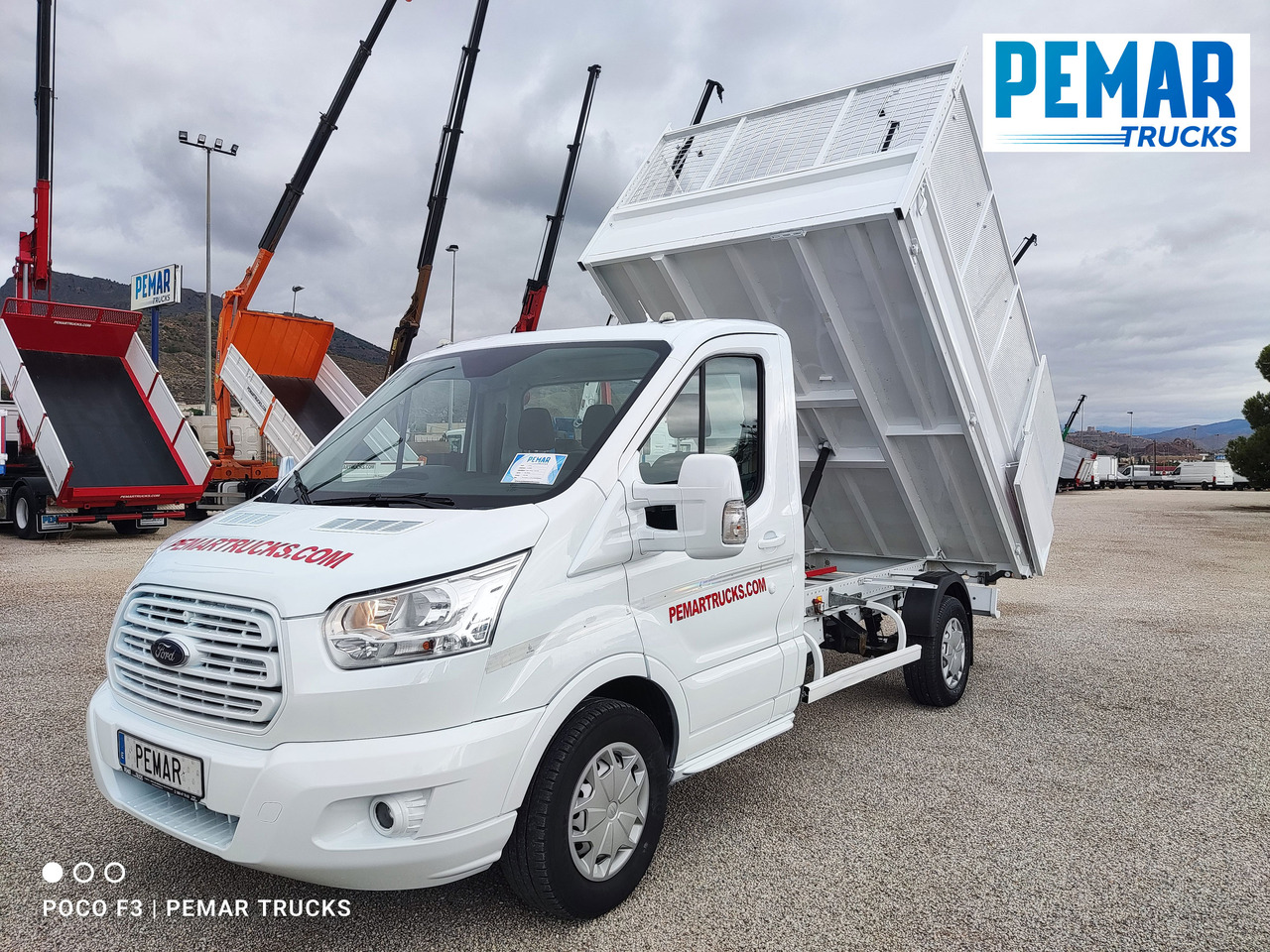 FORD TRANSIT 130 PK BASCULANTE - 덤프 밴 : 사진 1 FORD TRANSIT 130 PK BASCULANTE - 덤프 밴 : 사진 1