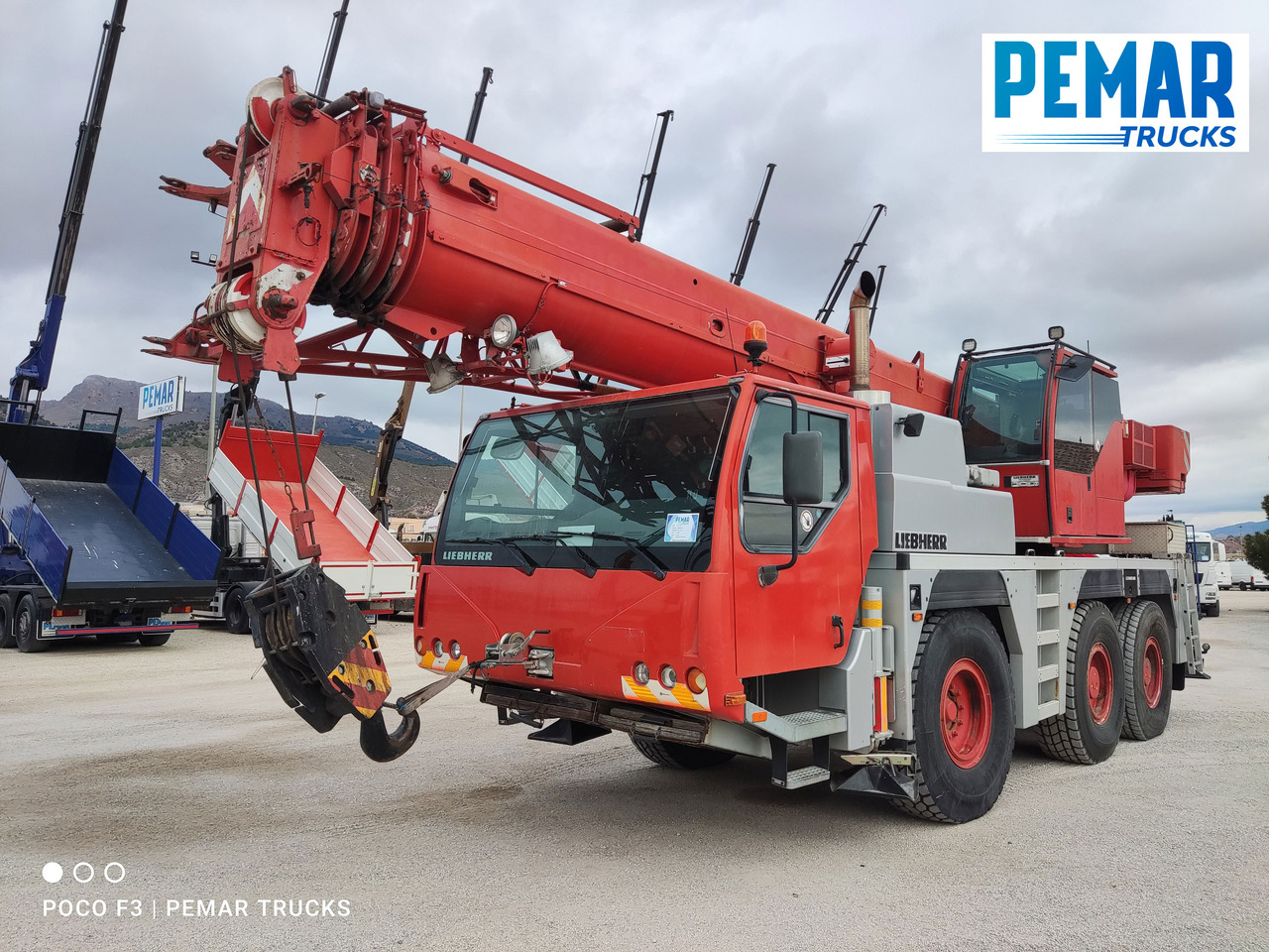 크레인 트럭 LIEBHERR LTM 1045-1 AUTOGRÚA 6X4X6 : 사진 13 크레인 트럭 LIEBHERR LTM 1045-1 AUTOGRÚA 6X4X6 : 사진 13