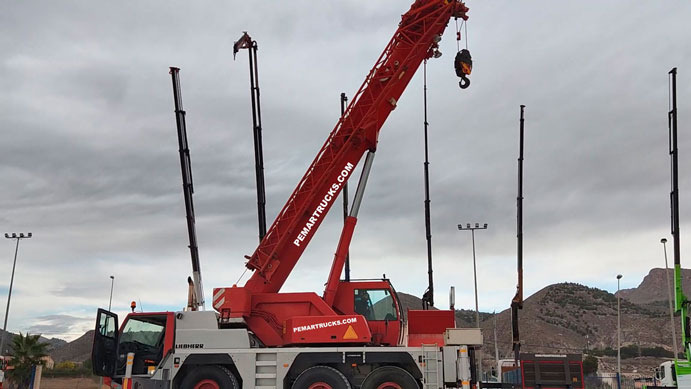 크레인 트럭 LIEBHERR LTM 1045-1 AUTOGRÚA 6X4X6 : 사진 8 크레인 트럭 LIEBHERR LTM 1045-1 AUTOGRÚA 6X4X6 : 사진 8