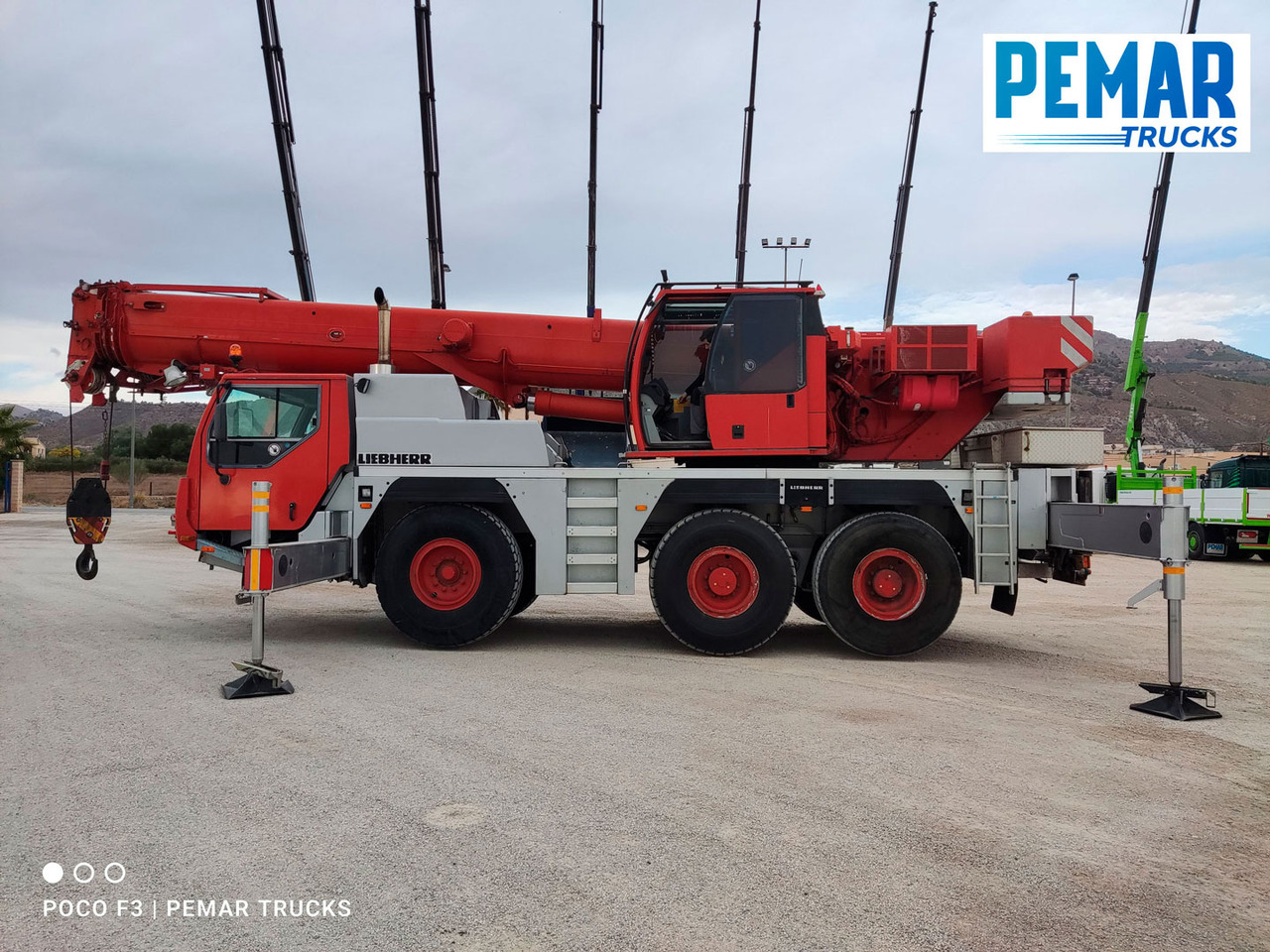 크레인 트럭 LIEBHERR LTM 1045-1 AUTOGRÚA 6X4X6 : 사진 12 크레인 트럭 LIEBHERR LTM 1045-1 AUTOGRÚA 6X4X6 : 사진 12