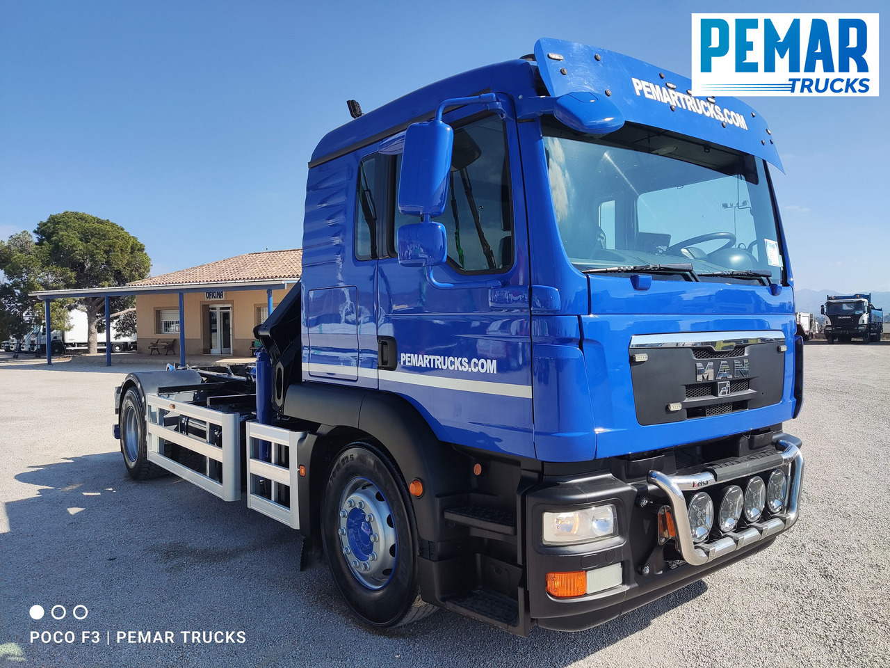 MAN TGM 18.290 GRUA MULTILIFT - 후크 리프트 트럭, 크레인 트럭 : 사진 4 MAN TGM 18.290 GRUA MULTILIFT - 후크 리프트 트럭, 크레인 트럭 : 사진 4