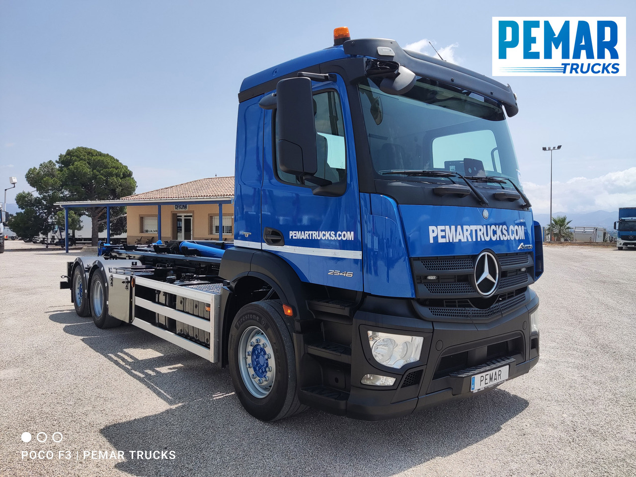 MERCEDES-BENZ ANTOS 2546 6X2 MULTILIFT - 컨테이너 운반 장치/ 스와프 보디 트럭 : 사진 4 MERCEDES-BENZ ANTOS 2546 6X2 MULTILIFT - 컨테이너 운반 장치/ 스와프 보디 트럭 : 사진 4