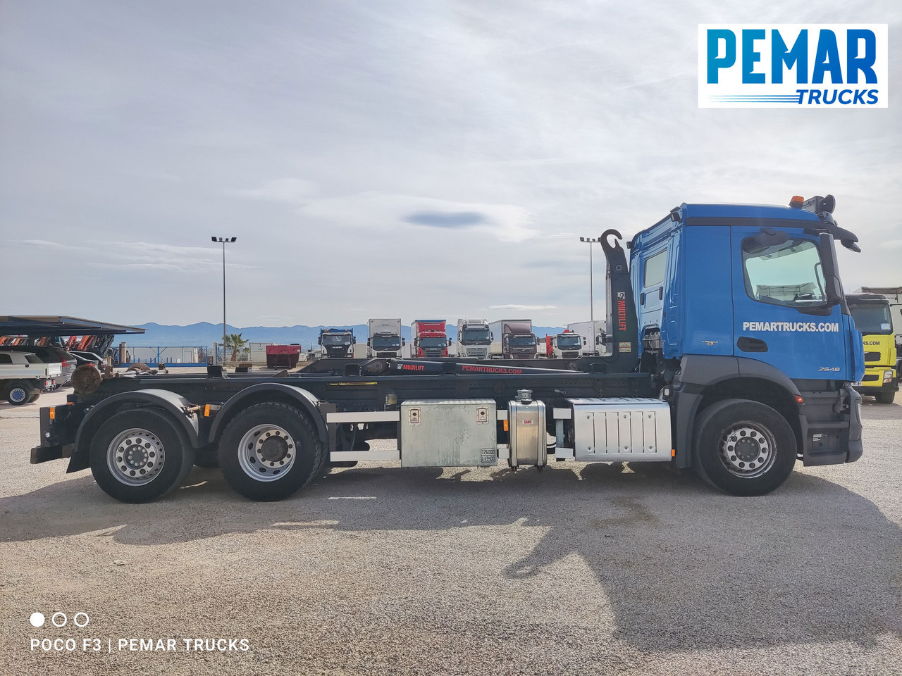 MERCEDES-BENZ ANTOS 2546 6X2 MULTILIFT - 컨테이너 운반 장치/ 스와프 보디 트럭 : 사진 5 MERCEDES-BENZ ANTOS 2546 6X2 MULTILIFT - 컨테이너 운반 장치/ 스와프 보디 트럭 : 사진 5