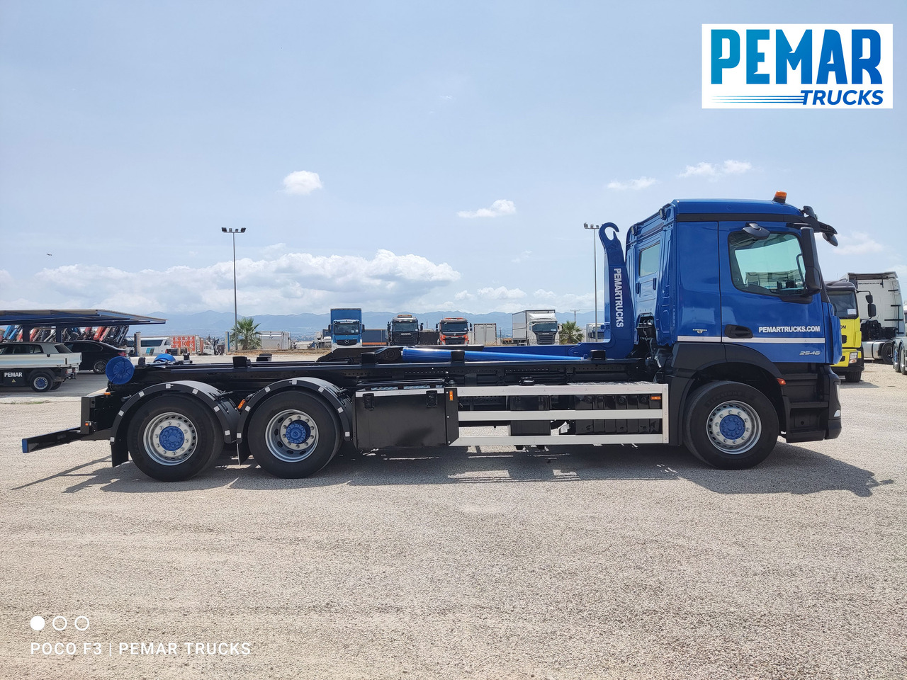 MERCEDES-BENZ ANTOS 2546 6X2 MULTILIFT - 컨테이너 운반 장치/ 스와프 보디 트럭 : 사진 5 MERCEDES-BENZ ANTOS 2546 6X2 MULTILIFT - 컨테이너 운반 장치/ 스와프 보디 트럭 : 사진 5