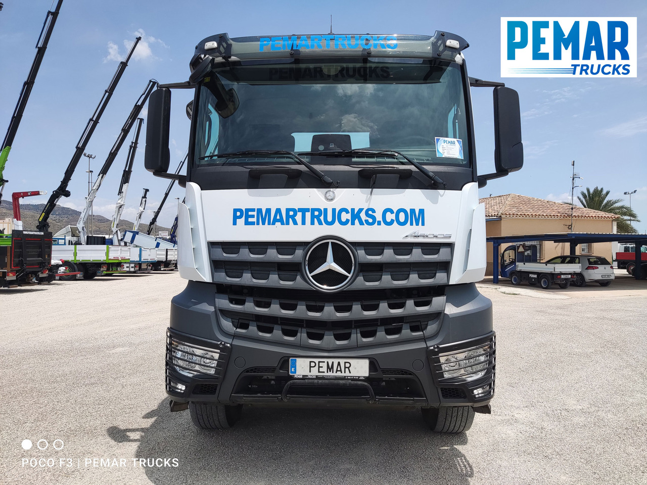 MERCEDES-BENZ AROCS 1845 PORTACONTENEDOR CADENAS - 스킵 로더 트럭 : 사진 3 MERCEDES-BENZ AROCS 1845 PORTACONTENEDOR CADENAS - 스킵 로더 트럭 : 사진 3