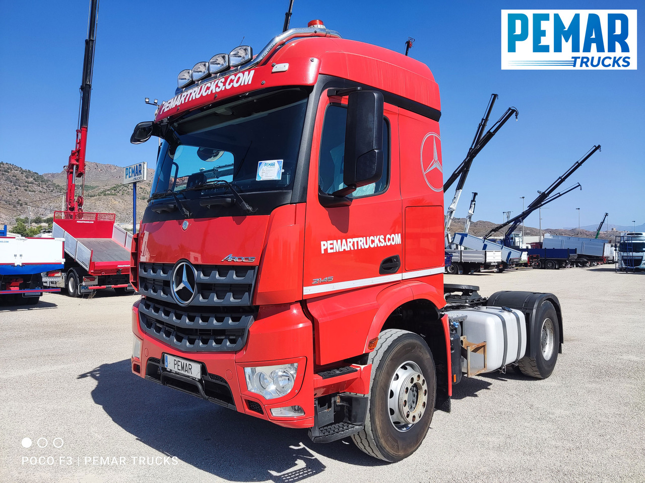MERCEDES-BENZ AROCS 2145 TRACTORA EQUIPO HIDRAULICO - 트랙터 유닛 : 사진 1 MERCEDES-BENZ AROCS 2145 TRACTORA EQUIPO HIDRAULICO - 트랙터 유닛 : 사진 1