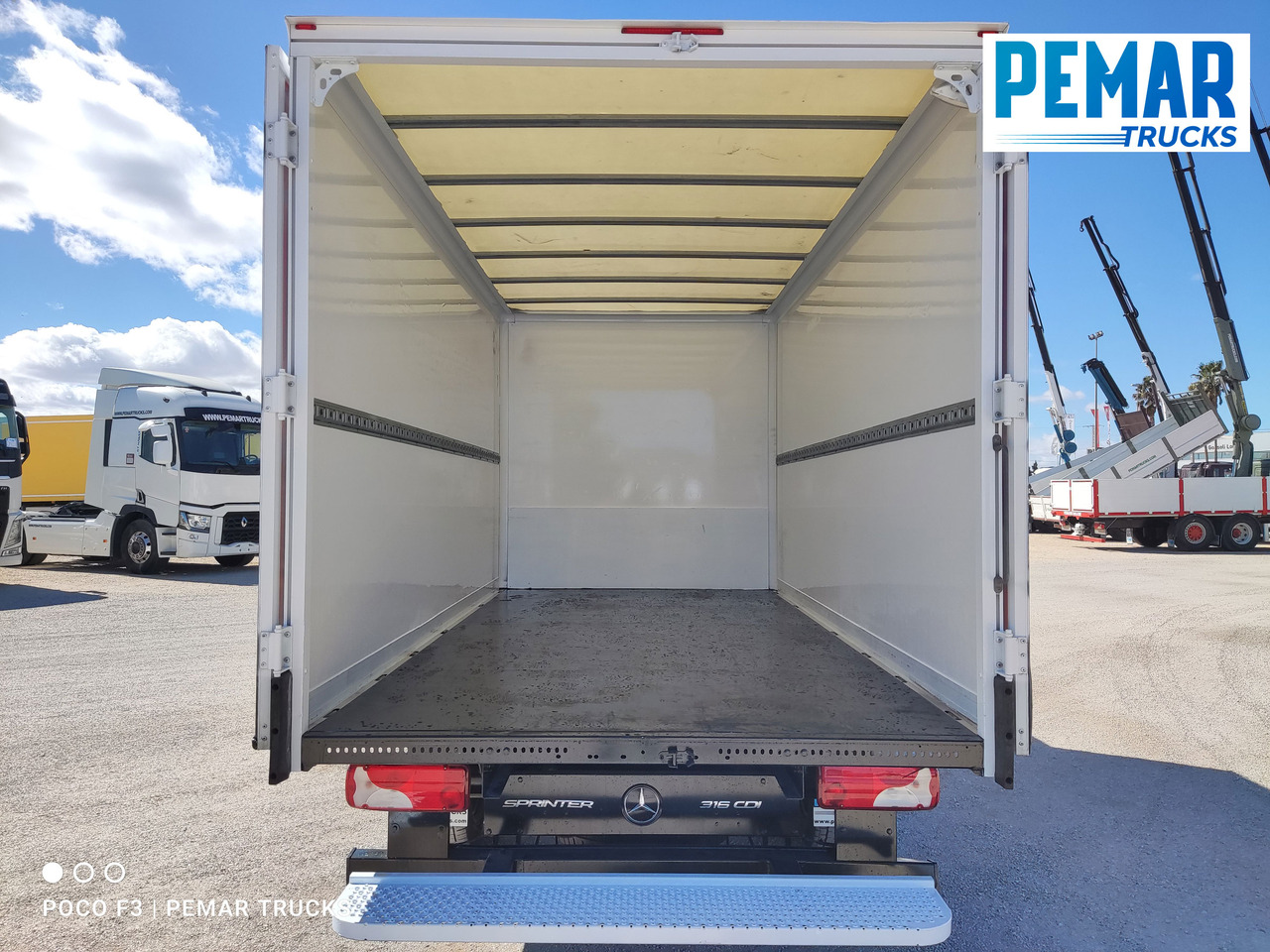 박스 밴 MERCEDES-BENZ SPRINTER 316 CAJA CERRADA 160 CV EURO 6 : 사진 10