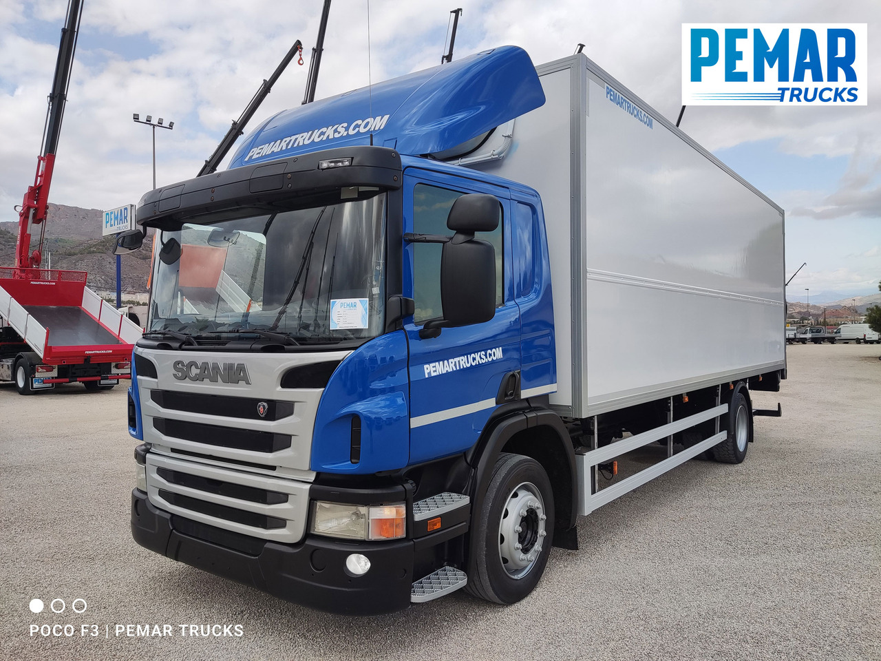 SCANIA P 230 CAJA CERRADA 16.5T - 박스 트럭 : 사진 1 SCANIA P 230 CAJA CERRADA 16.5T - 박스 트럭 : 사진 1