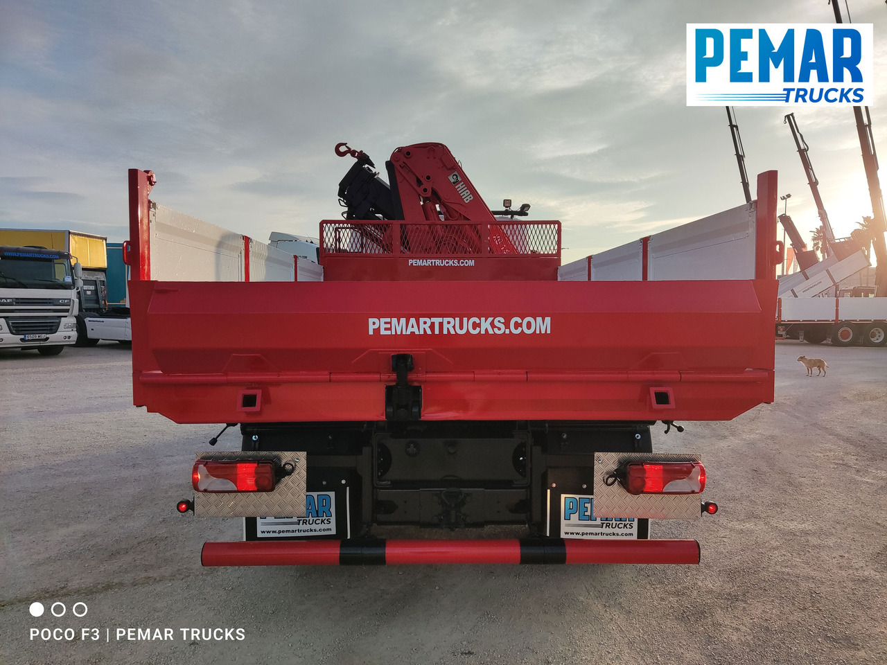 크레인 트럭 SCANIA P 280 GRUA BASCULANTE 18T EURO 6 : 사진 6