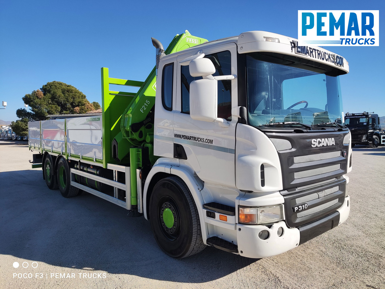 SCANIA P 310 6X2 GRUA CAJA FIJA FASSI F 210 - 크레인 트럭 : 사진 4 SCANIA P 310 6X2 GRUA CAJA FIJA FASSI F 210 - 크레인 트럭 : 사진 4