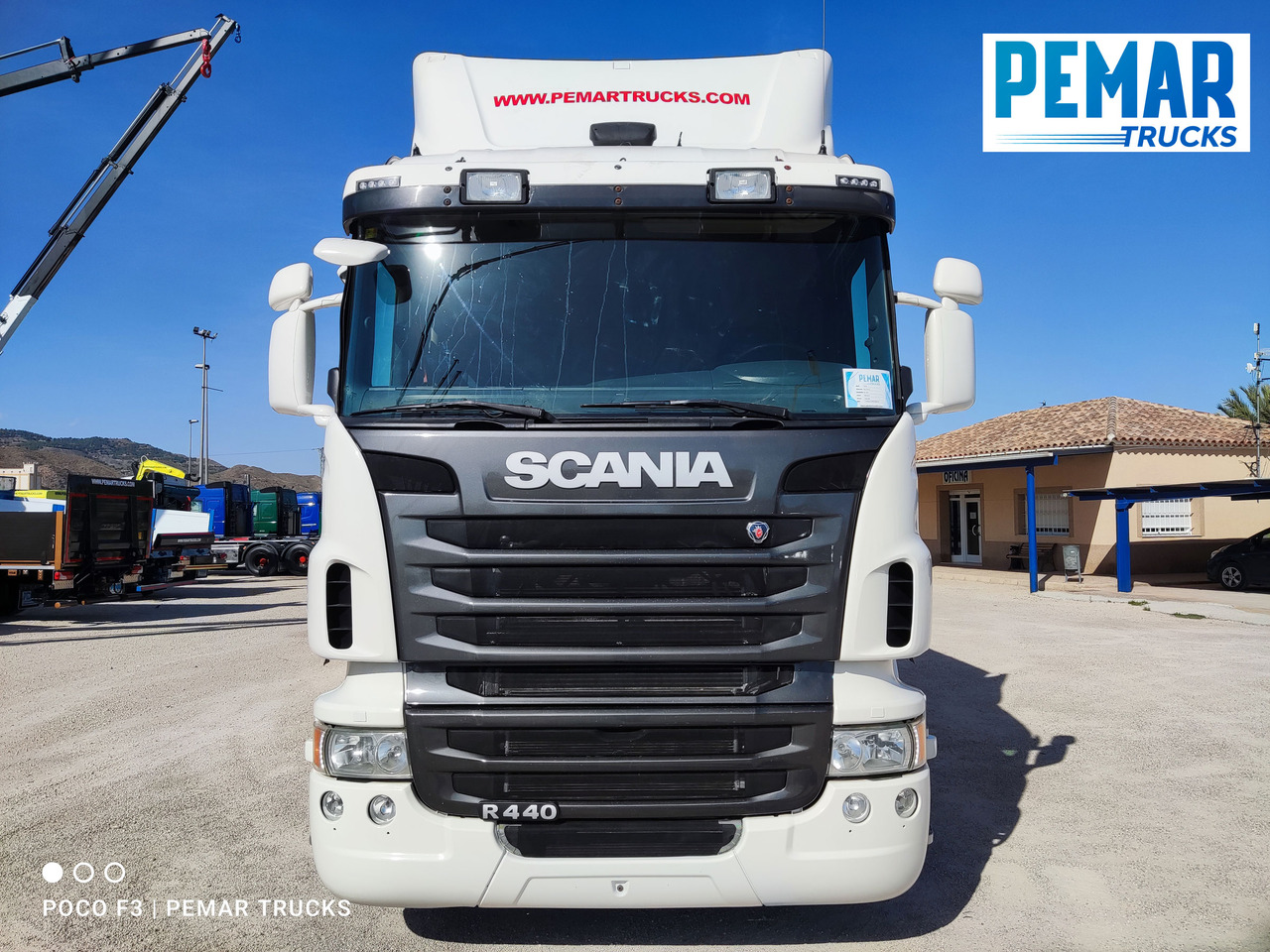 SCANIA R 440 6X2 SEMITAUTLINER - 커튼사이더 트럭 : 사진 3 SCANIA R 440 6X2 SEMITAUTLINER - 커튼사이더 트럭 : 사진 3