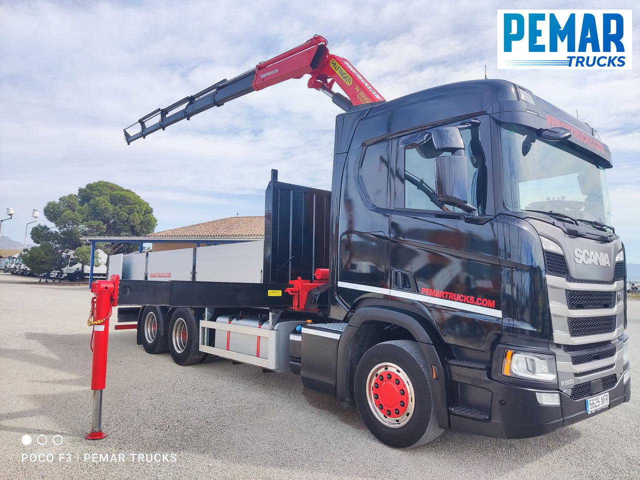 SCANIA R 500 6X2 GRUA CAJA FIJA - 크레인 트럭 : 사진 3 SCANIA R 500 6X2 GRUA CAJA FIJA - 크레인 트럭 : 사진 3