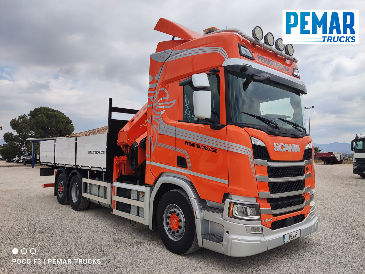 SCANIA R 540 6X2 GRUA CAJA FIJA - 드롭사이드/ 플랫베드 트럭, 크레인 트럭 : 사진 4 SCANIA R 540 6X2 GRUA CAJA FIJA - 드롭사이드/ 플랫베드 트럭, 크레인 트럭 : 사진 4