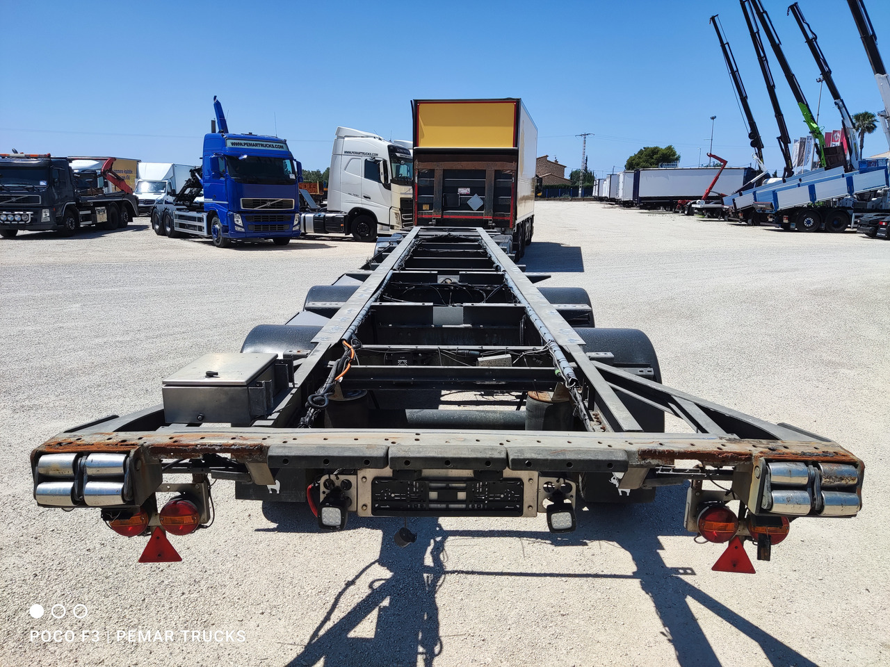 SCHMITZ CARGOBULL KO36 CHASIS MEGATRAILER 4 ejes - 새시 트레일러 : 사진 4 SCHMITZ CARGOBULL KO36 CHASIS MEGATRAILER 4 ejes - 새시 트레일러 : 사진 4