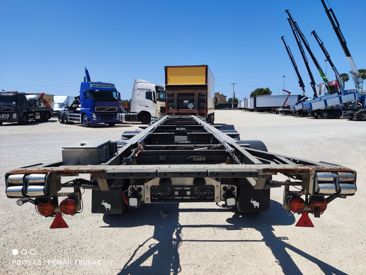 SCHMITZ CARGOBULL KO36 CHASIS MEGATRAILER 4 ejes - 새시 트레일러 : 사진 5 SCHMITZ CARGOBULL KO36 CHASIS MEGATRAILER 4 ejes - 새시 트레일러 : 사진 5