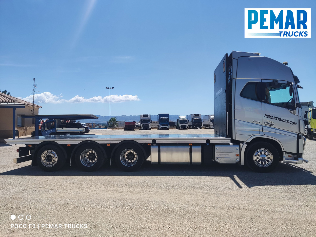 VOLVO FH16 750 8X4 PLATAFORMA CAJA ABIERTA - 드롭사이드/ 플랫베드 트럭 : 사진 4 VOLVO FH16 750 8X4 PLATAFORMA CAJA ABIERTA - 드롭사이드/ 플랫베드 트럭 : 사진 4
