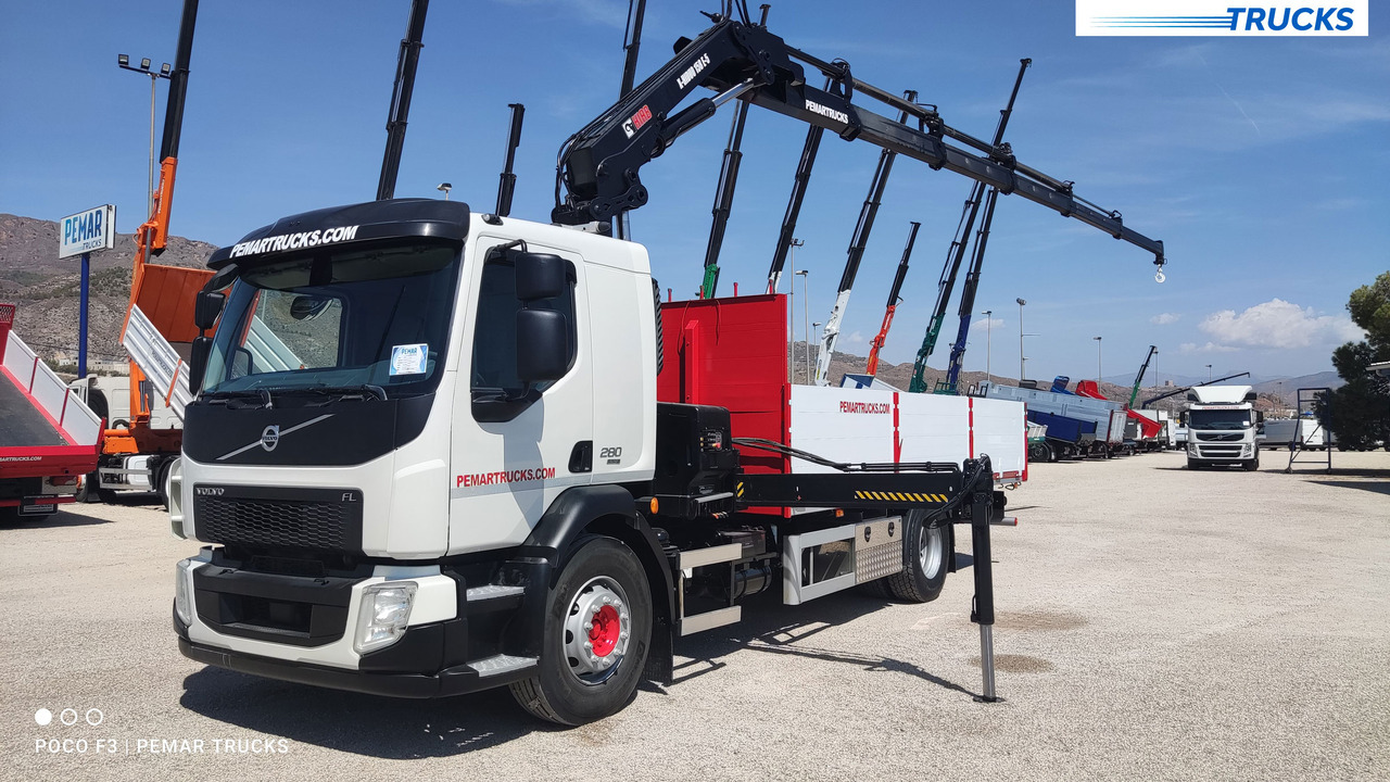 VOLVO FL 280 GRUA CAJA FIJA EURO 6 - 크레인 트럭 : 사진 2 VOLVO FL 280 GRUA CAJA FIJA EURO 6 - 크레인 트럭 : 사진 2