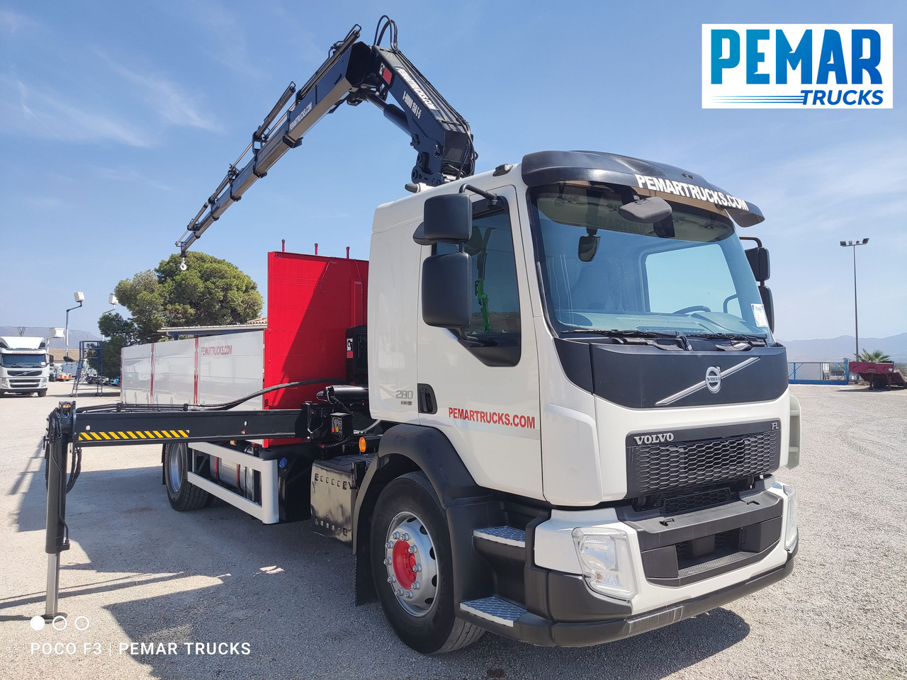 VOLVO FL 280 GRUA CAJA FIJA EURO 6 - 크레인 트럭 : 사진 4 VOLVO FL 280 GRUA CAJA FIJA EURO 6 - 크레인 트럭 : 사진 4