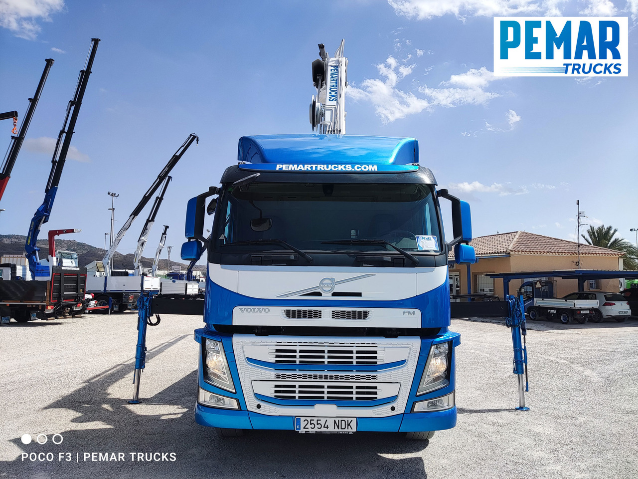 VOLVO FM 330 GRUA CAJA FIJA - 크레인 트럭 : 사진 2 VOLVO FM 330 GRUA CAJA FIJA - 크레인 트럭 : 사진 2