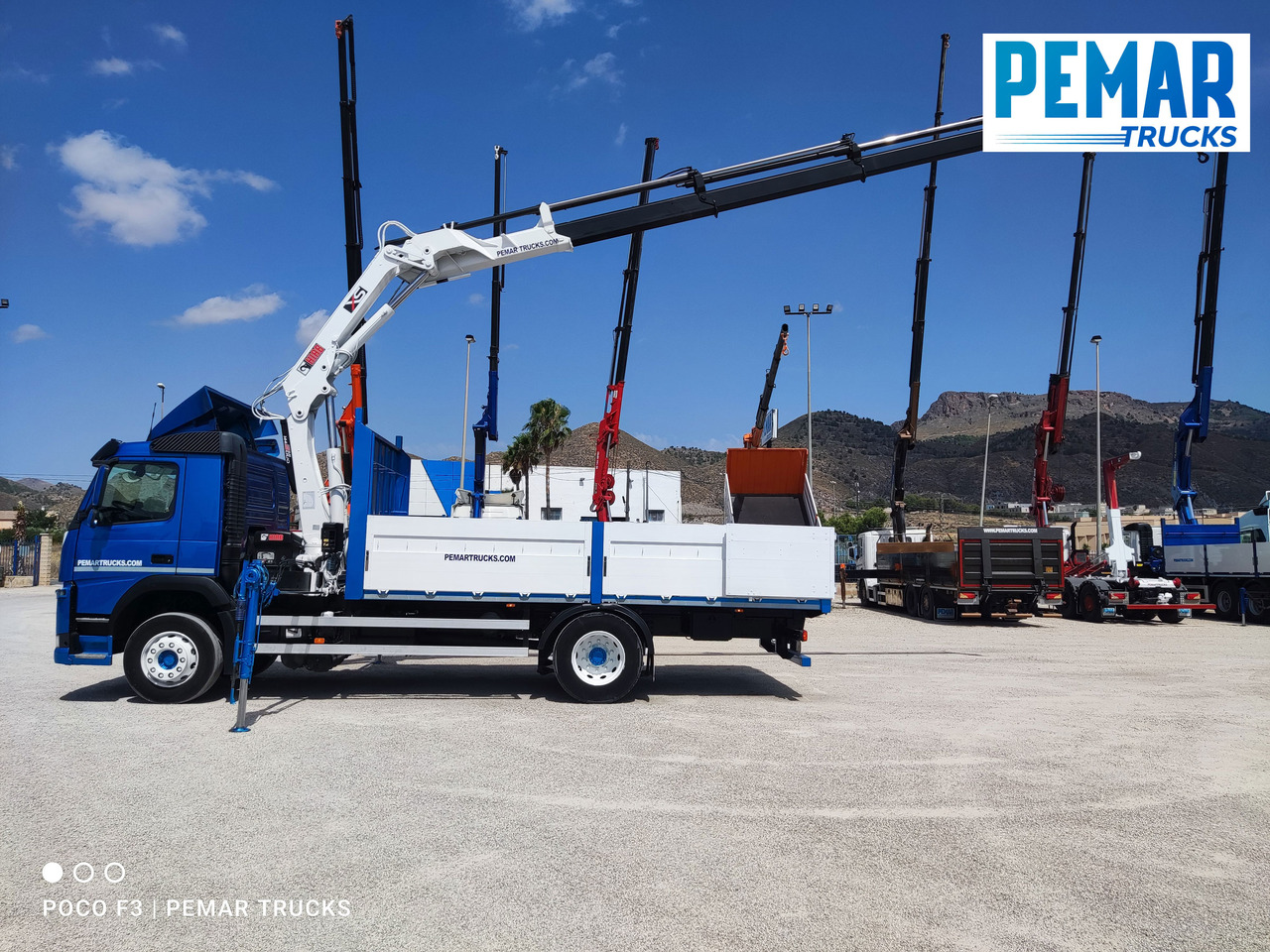 VOLVO FM 330 GRUA CAJA FIJA - 크레인 트럭 : 사진 4 VOLVO FM 330 GRUA CAJA FIJA - 크레인 트럭 : 사진 4