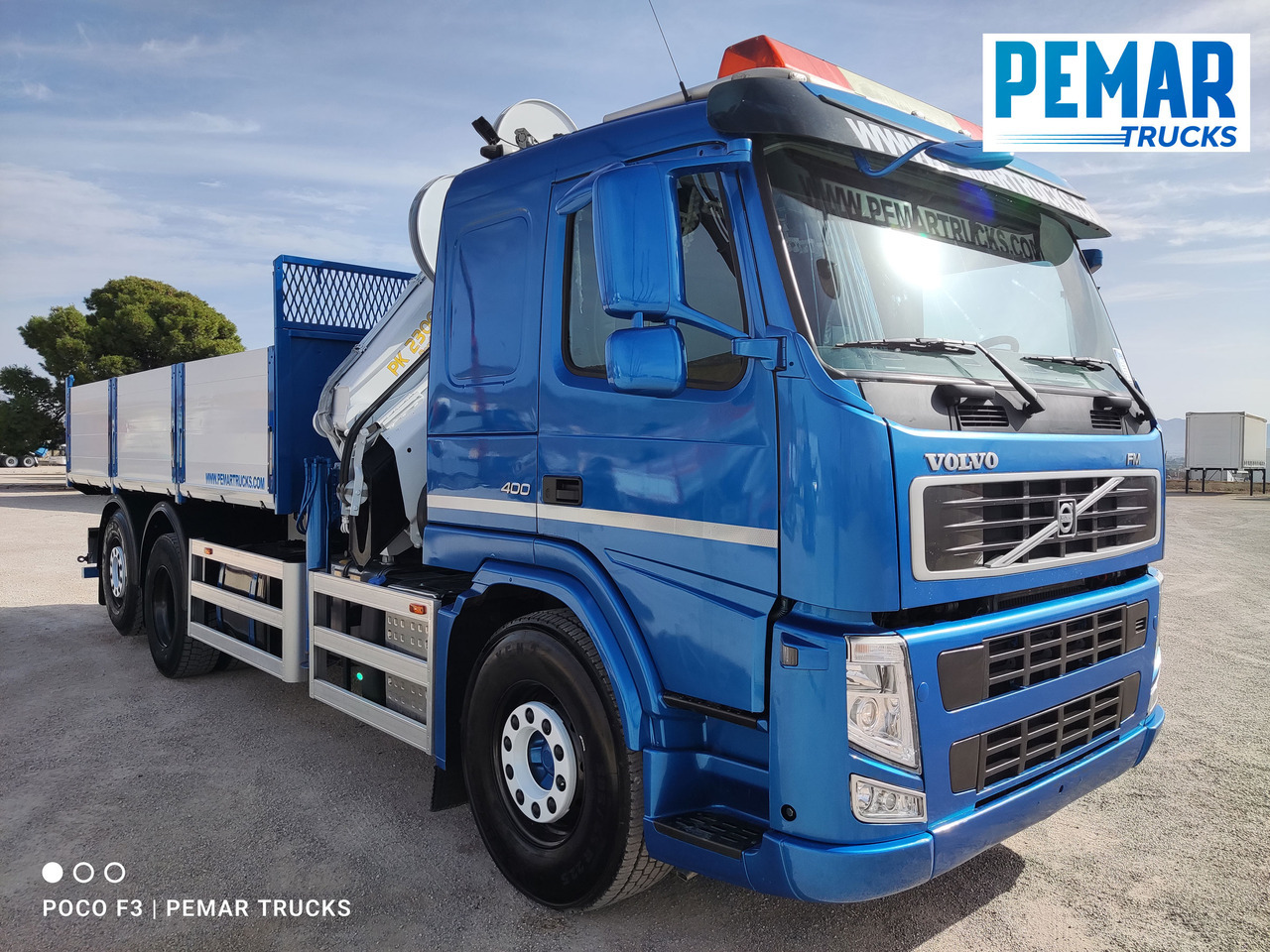 VOLVO FM 400 6X2 GRUA PALFINGER PK 23002 BASCULANTE - 덤프트럭, 크레인 트럭 : 사진 4 VOLVO FM 400 6X2 GRUA PALFINGER PK 23002 BASCULANTE - 덤프트럭, 크레인 트럭 : 사진 4