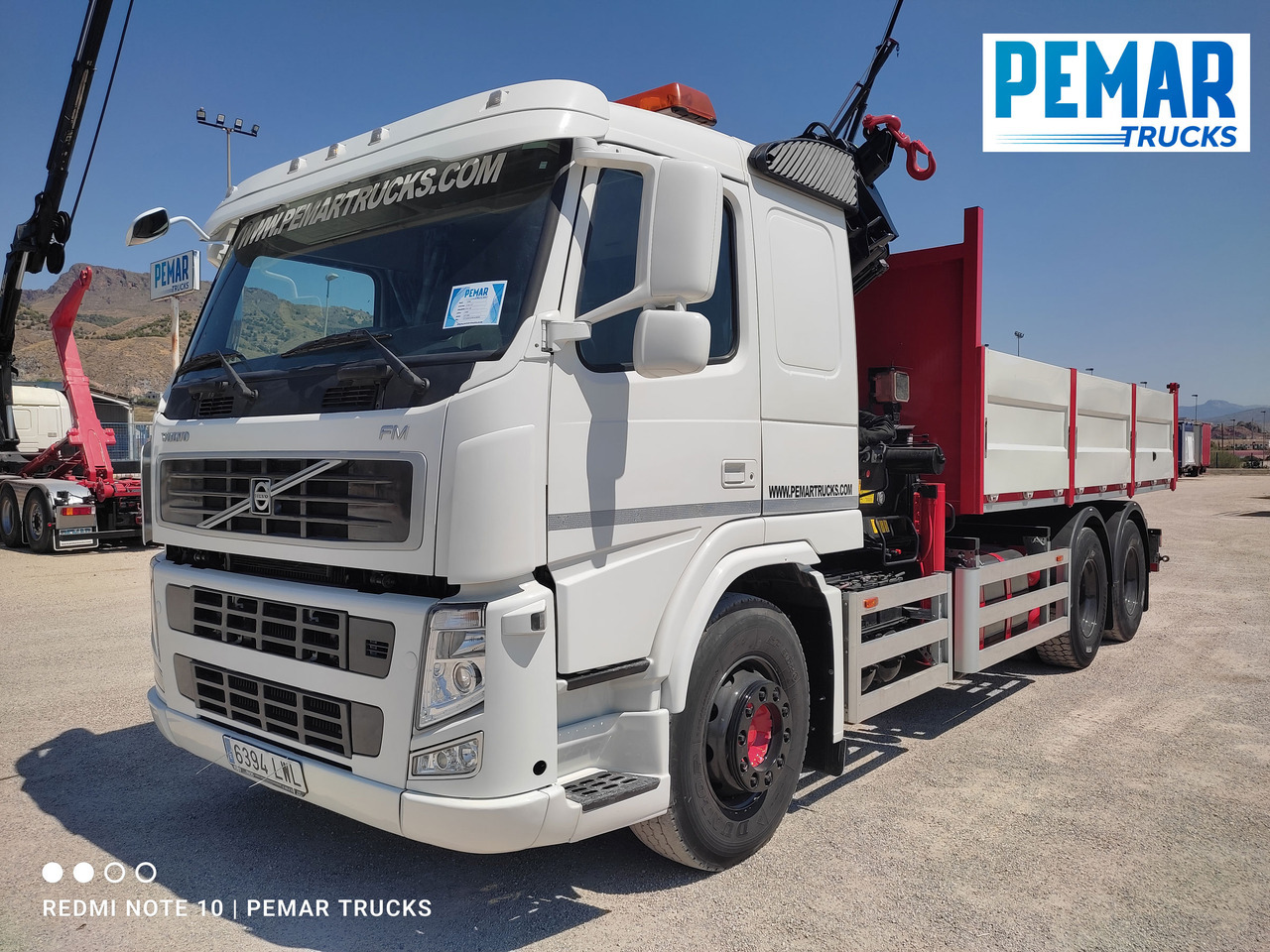 VOLVO FM 440 6X4 GRUA BASCULANTE - 덤프트럭, 크레인 트럭 : 사진 2 VOLVO FM 440 6X4 GRUA BASCULANTE - 덤프트럭, 크레인 트럭 : 사진 2