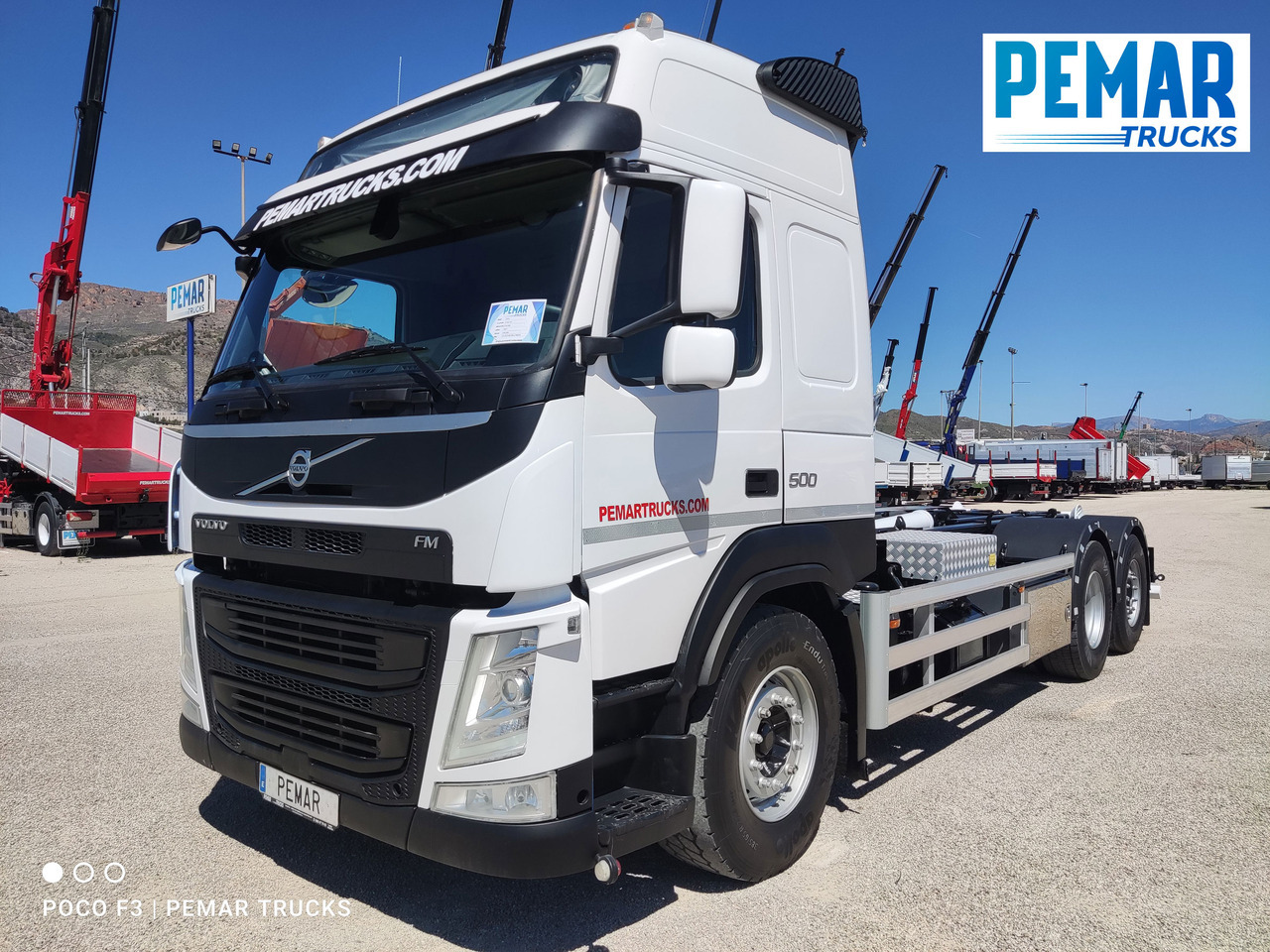 VOLVO FM 500 6X2 GANCHO MULTILIFT - 컨테이너 운반 장치/ 스와프 보디 트럭 : 사진 2 VOLVO FM 500 6X2 GANCHO MULTILIFT - 컨테이너 운반 장치/ 스와프 보디 트럭 : 사진 2