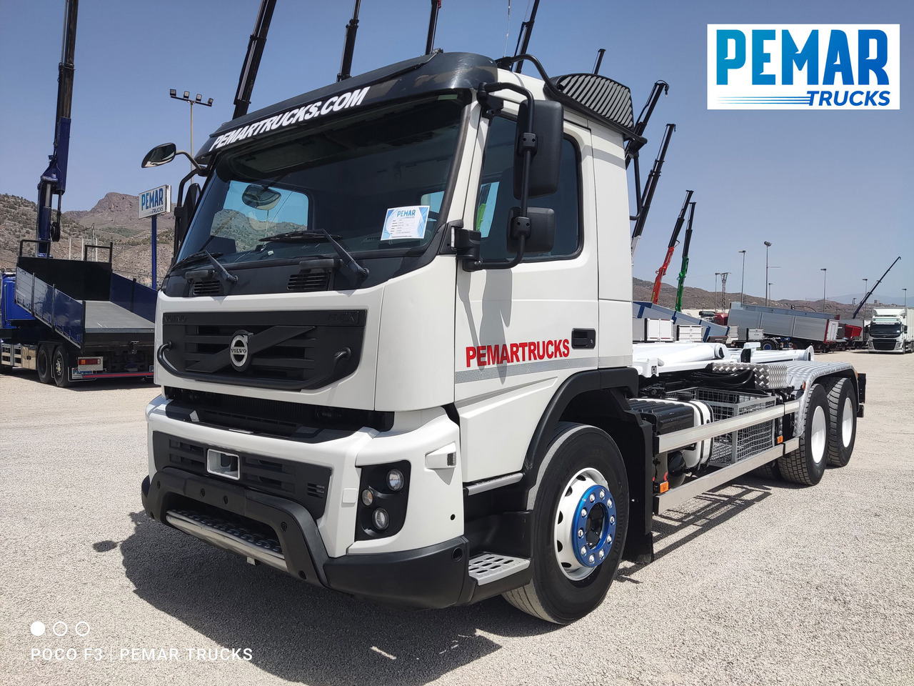 VOLVO FMX 410 6X4 MULTILIFT 21T EURO 5 - 컨테이너 운반 장치/ 스와프 보디 트럭 : 사진 2 VOLVO FMX 410 6X4 MULTILIFT 21T EURO 5 - 컨테이너 운반 장치/ 스와프 보디 트럭 : 사진 2