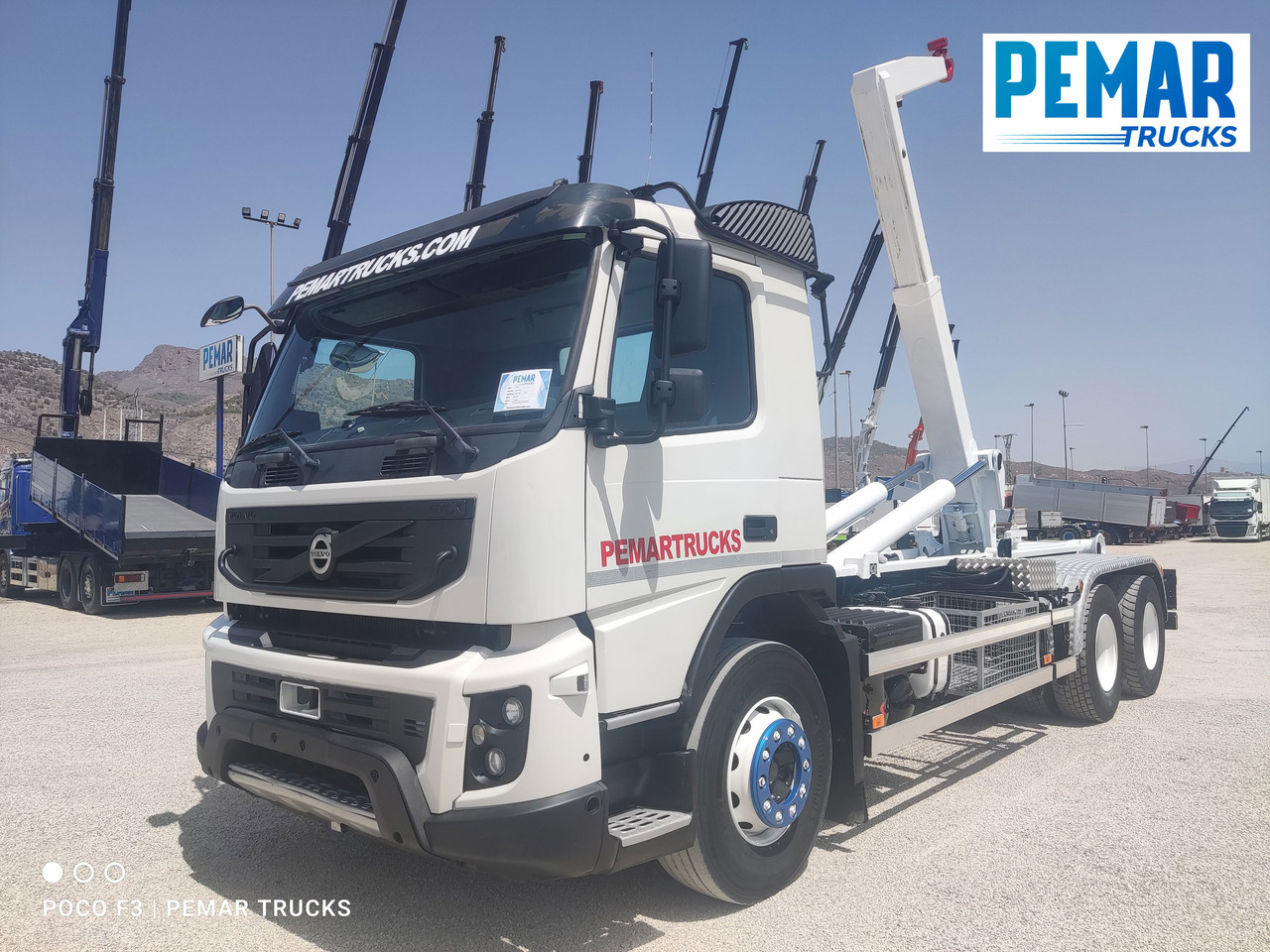 VOLVO FMX 410 6X4 MULTILIFT 21T EURO 5 - 컨테이너 운반 장치/ 스와프 보디 트럭 : 사진 1 VOLVO FMX 410 6X4 MULTILIFT 21T EURO 5 - 컨테이너 운반 장치/ 스와프 보디 트럭 : 사진 1