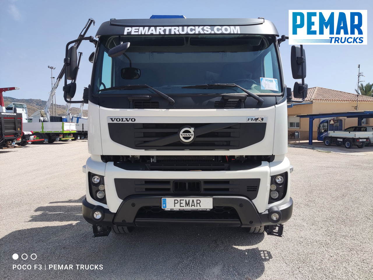 VOLVO FMX 460 8X4 GRUA CAJA FIJA ABIERTA - 드롭사이드/ 플랫베드 트럭 : 사진 3 VOLVO FMX 460 8X4 GRUA CAJA FIJA ABIERTA - 드롭사이드/ 플랫베드 트럭 : 사진 3