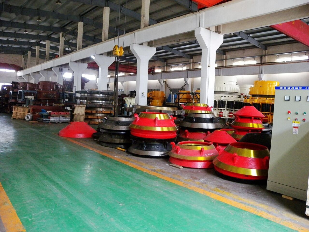 Concave and Mantle KINGLINK KLM1160 for crushing plant - 예비 부속 : 사진 3 Concave and Mantle KINGLINK KLM1160 for crushing plant - 예비 부속 : 사진 3